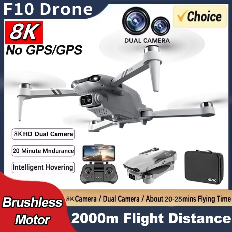 F10 RC Drone 8K Professinal Wi - Jjrc Drone X12 ulasan dan harga