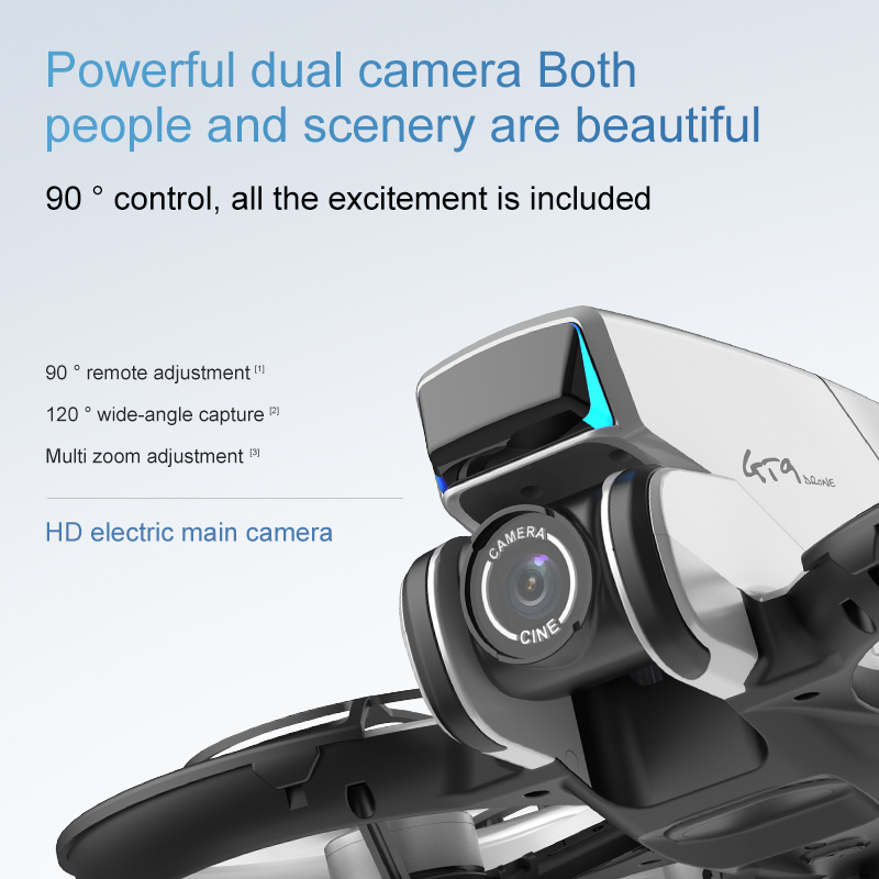 Original GT9 GPS Foldable RC D - Drone Ae Rc ulasan dan harga