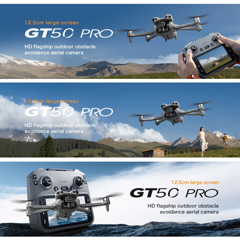 GT50 Mini Drone Dual Camera 8K - Jjrc Drone X12 ulasan dan harga